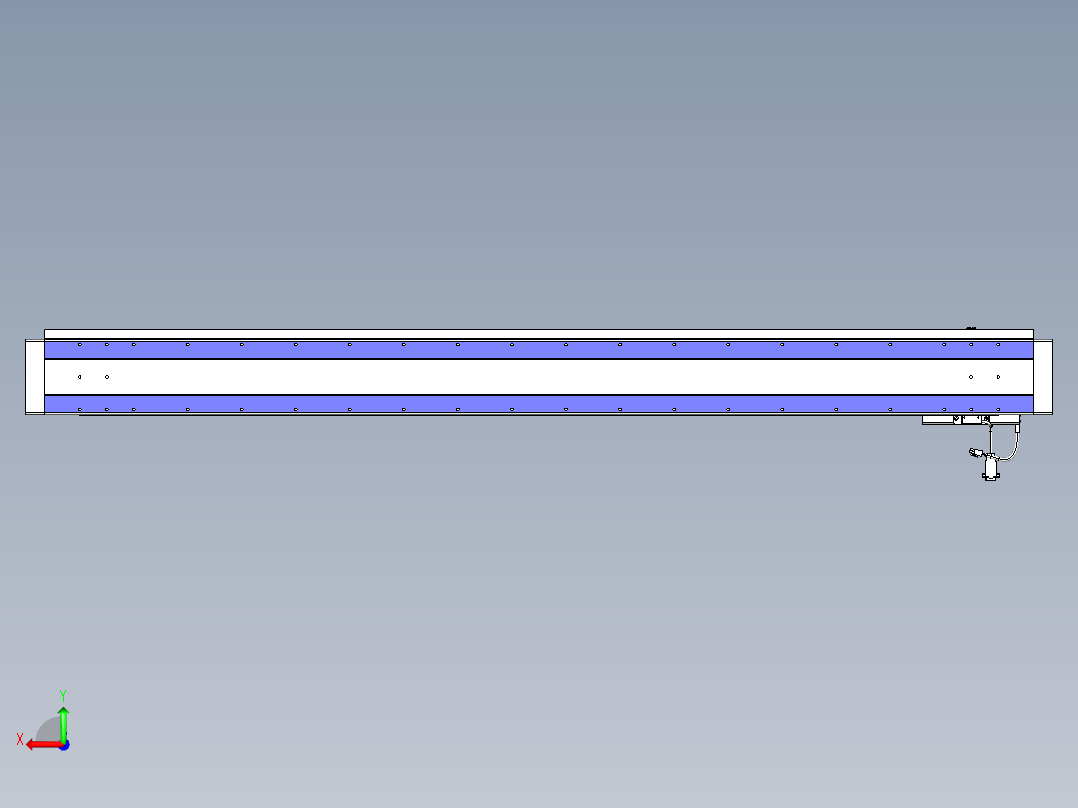 威洛博VL系列3d模型模组VL14S2Y-S1600后视图