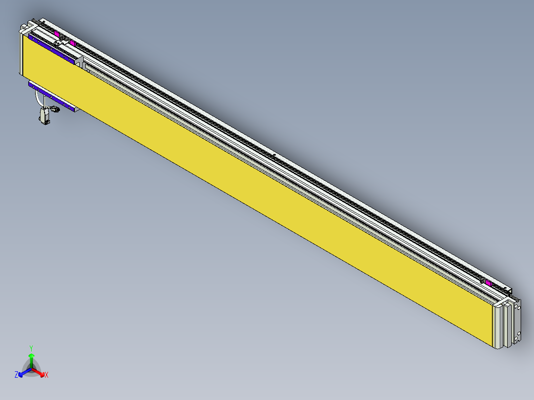 威洛博VL系列3d模型模组VL14S2Y-S1600正等轴测图