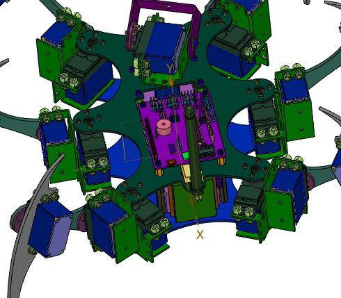 科学实验diy拼装蜘蛛机