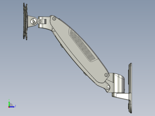 显示器支架-气弹簧型WGA左视缩略图