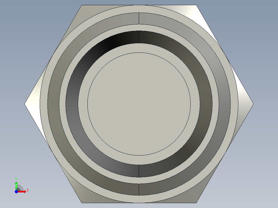 卡套式工业通用硬管接头8_pnu-s前视图