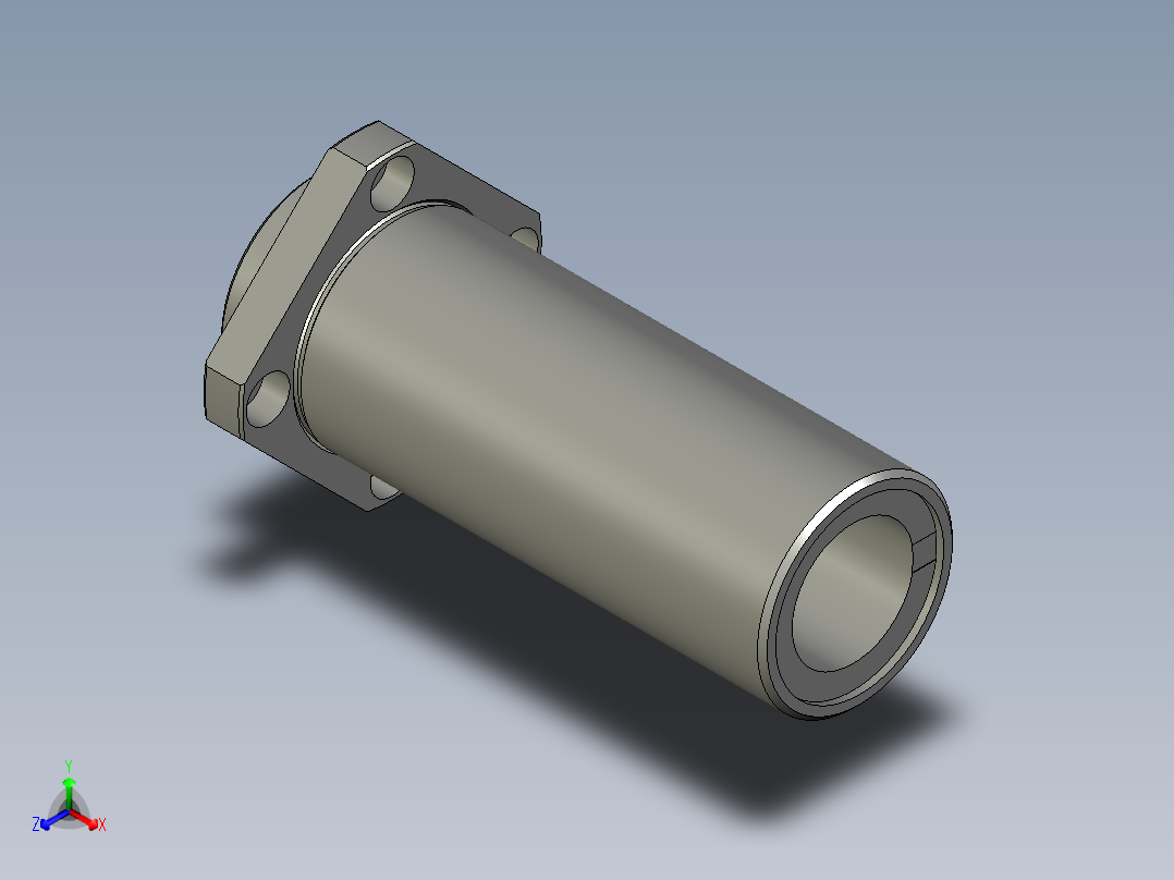 THK滚珠导套3D模型IGS格式