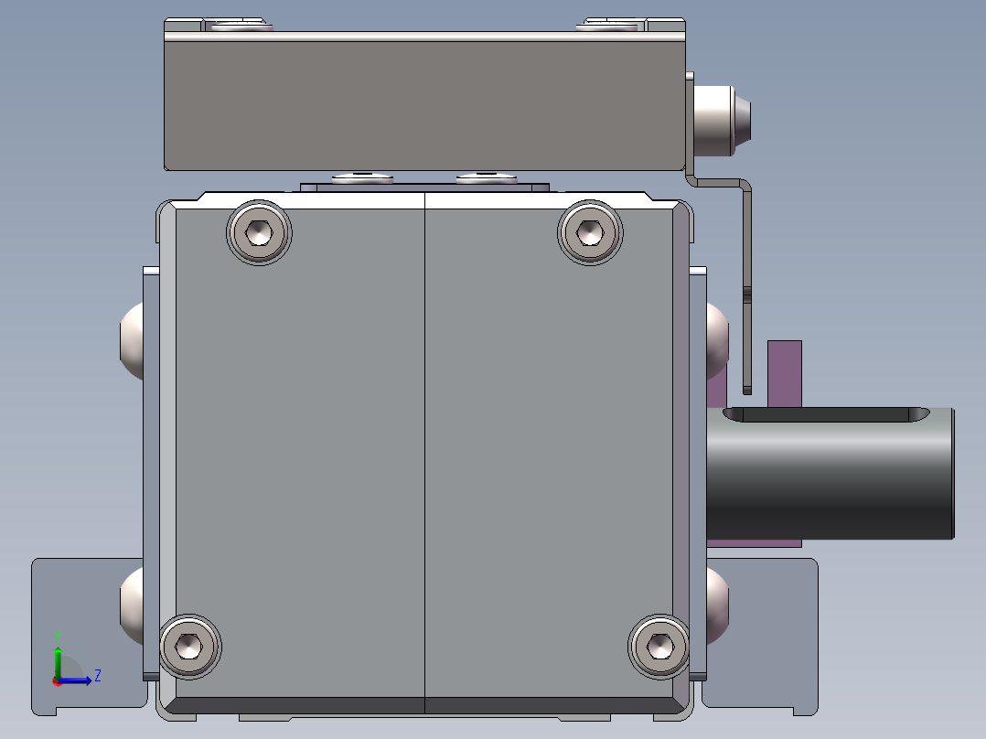 欧规同步带GTB65-LL-400W左视图