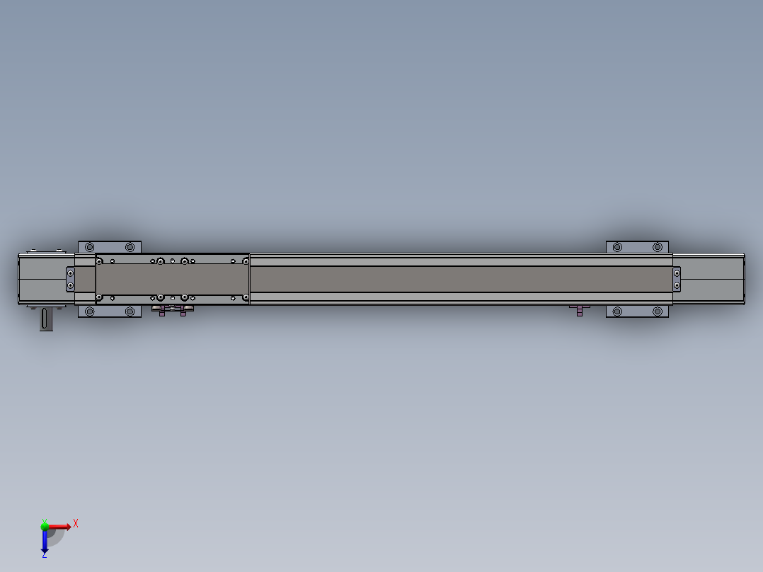 欧规同步带GTB65-LL-400W俯视图