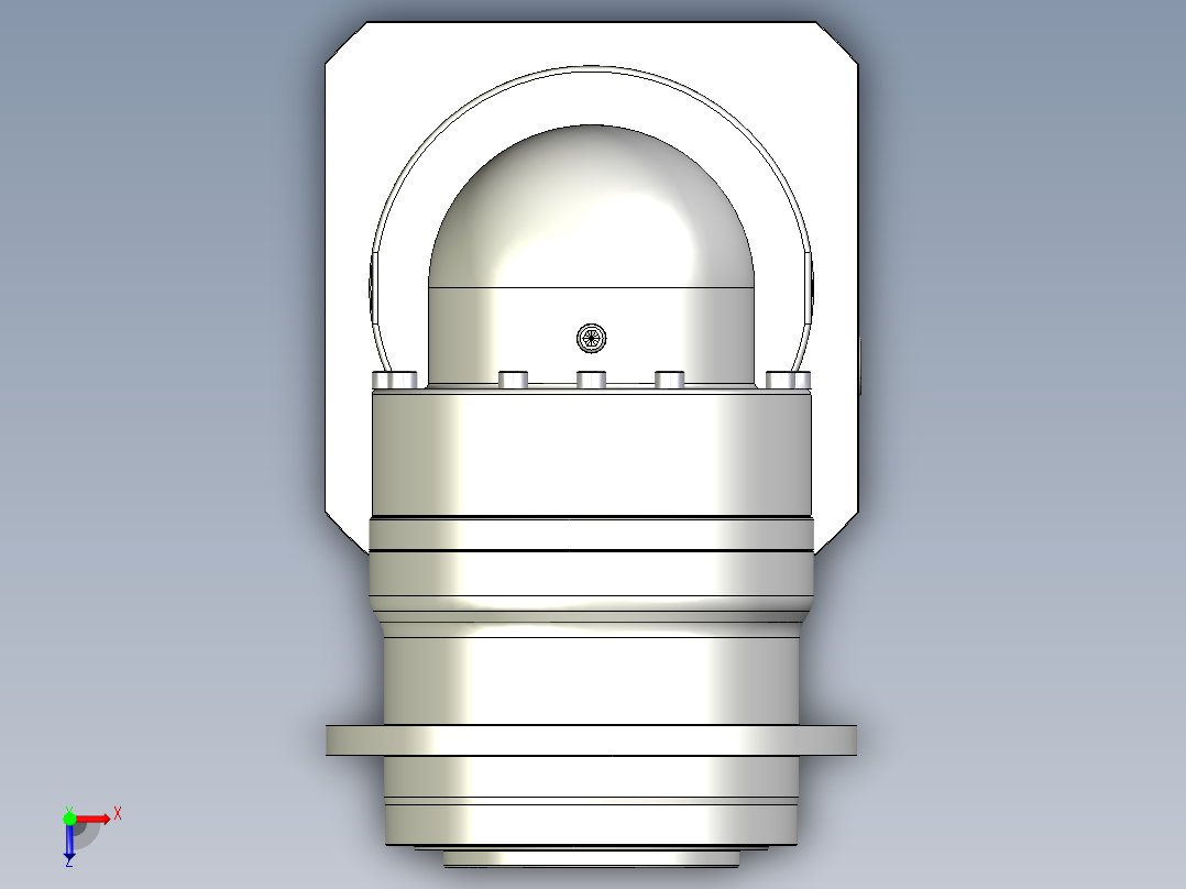 多摩川行星减速机TDR-140-L1-35KA35俯视图
