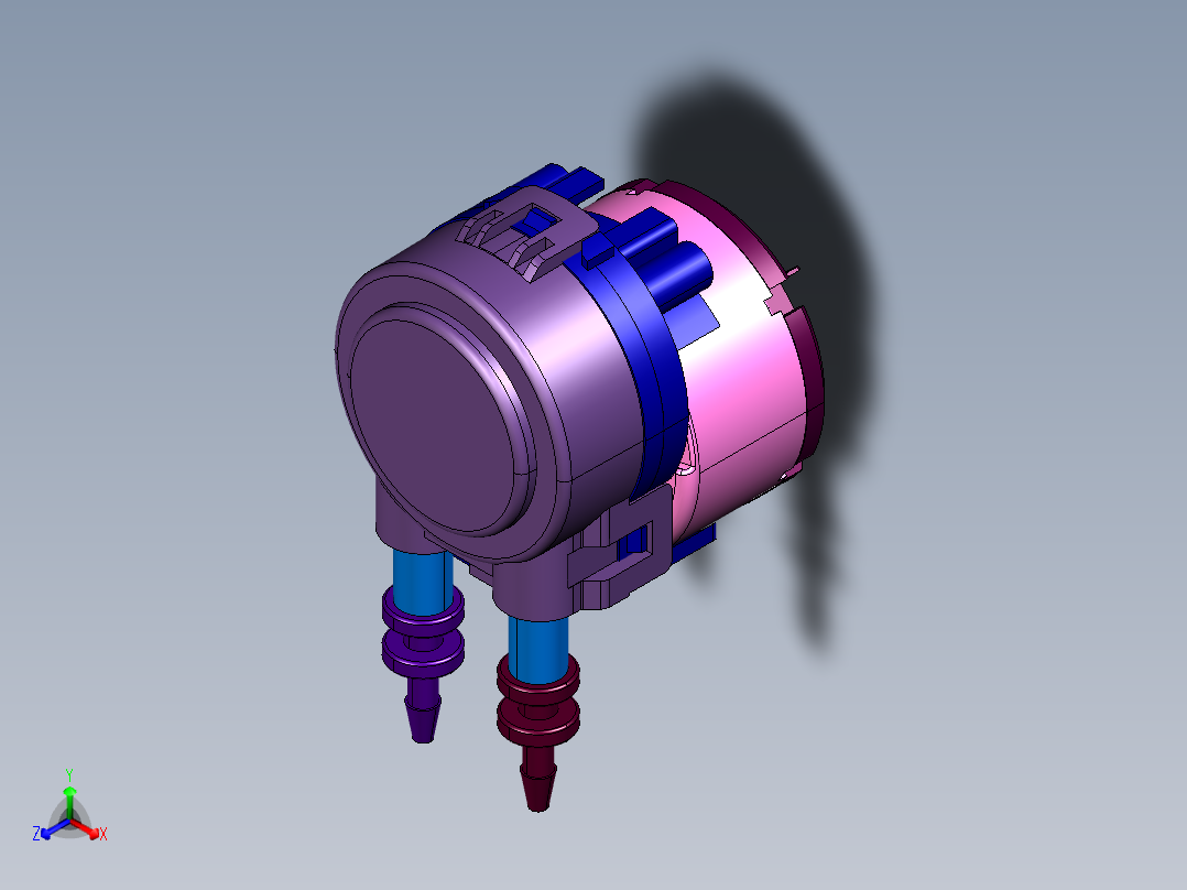 卡默尔家用扫地机器人直流齿轮泵