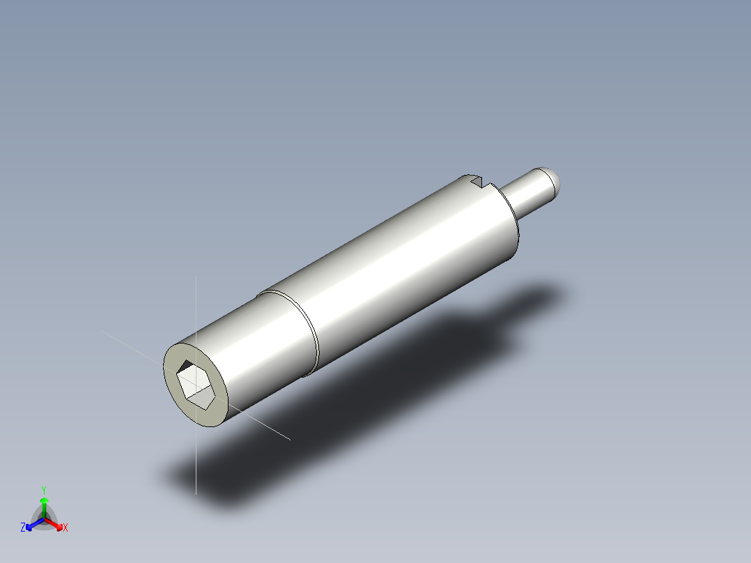 定位柱 PJL,PJH,PJX-3D多系列多零件图纸模型主视图