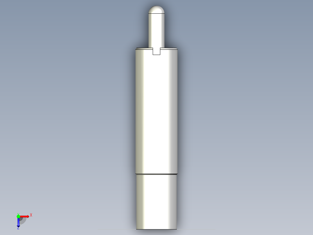 定位柱 PJL,PJH,PJX-3D多系列多零件图纸模型俯视图