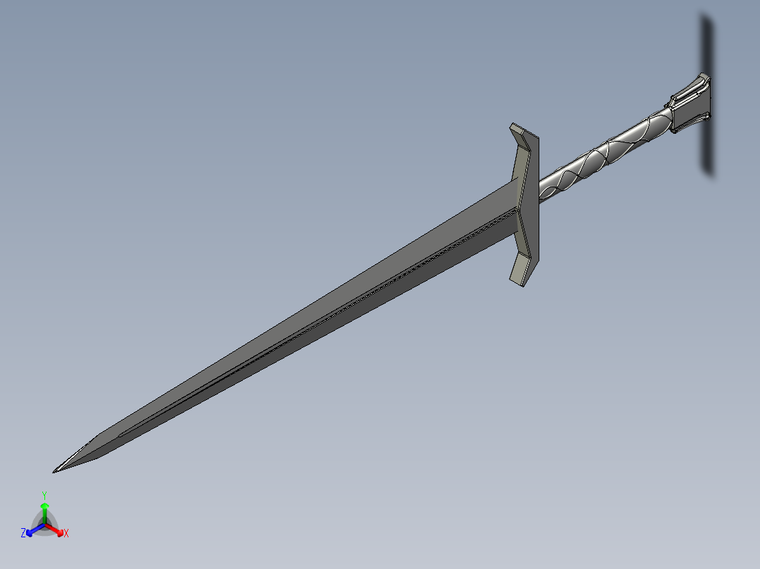 剑、宝剑(78)主视图