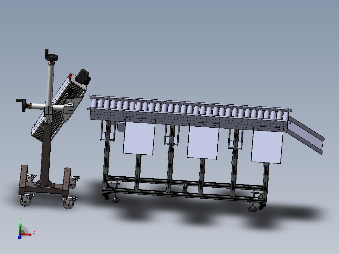 自动识别快递分拣系统sw20可编辑