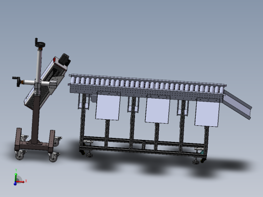 自动识别快递分拣系统sw20可编辑