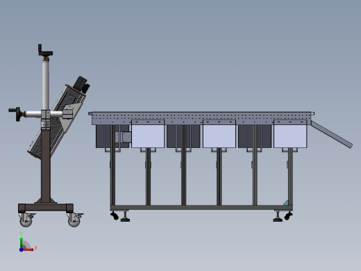 自动识别快递分拣系统sw20可编辑前视缩略图
