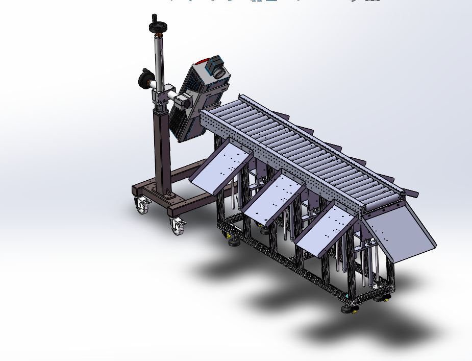 自动识别快递分拣系统sw20可编辑