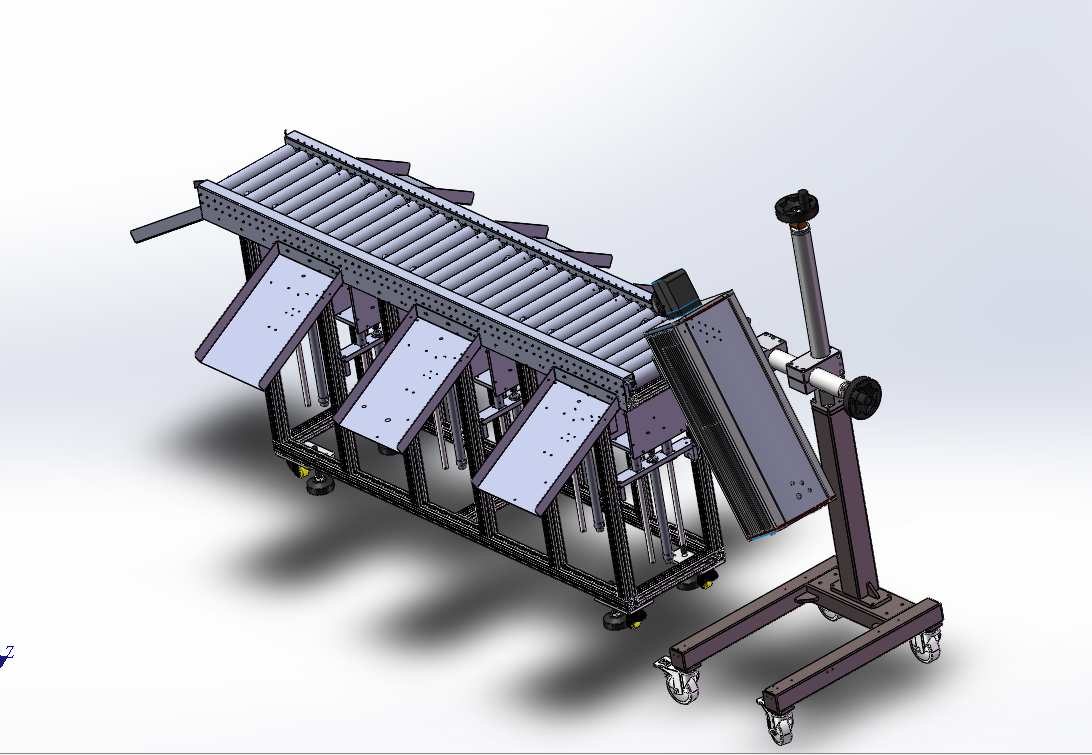 自动识别快递分拣系统sw20可编辑