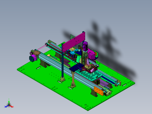 自动上下料的在线热熔装置