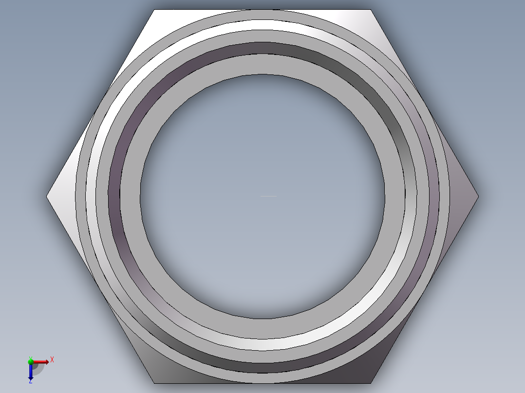 公制螺纹ED密封、1CM-52-48WD俯视图