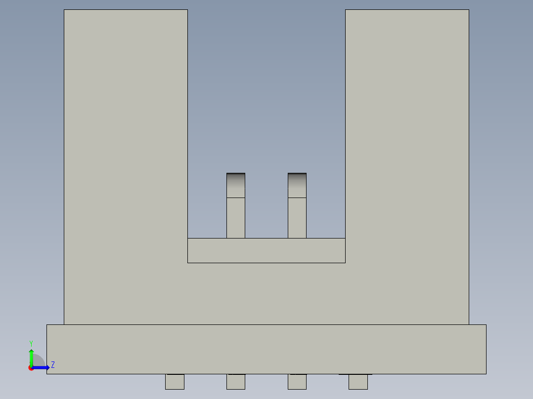 传感器(86)左视图