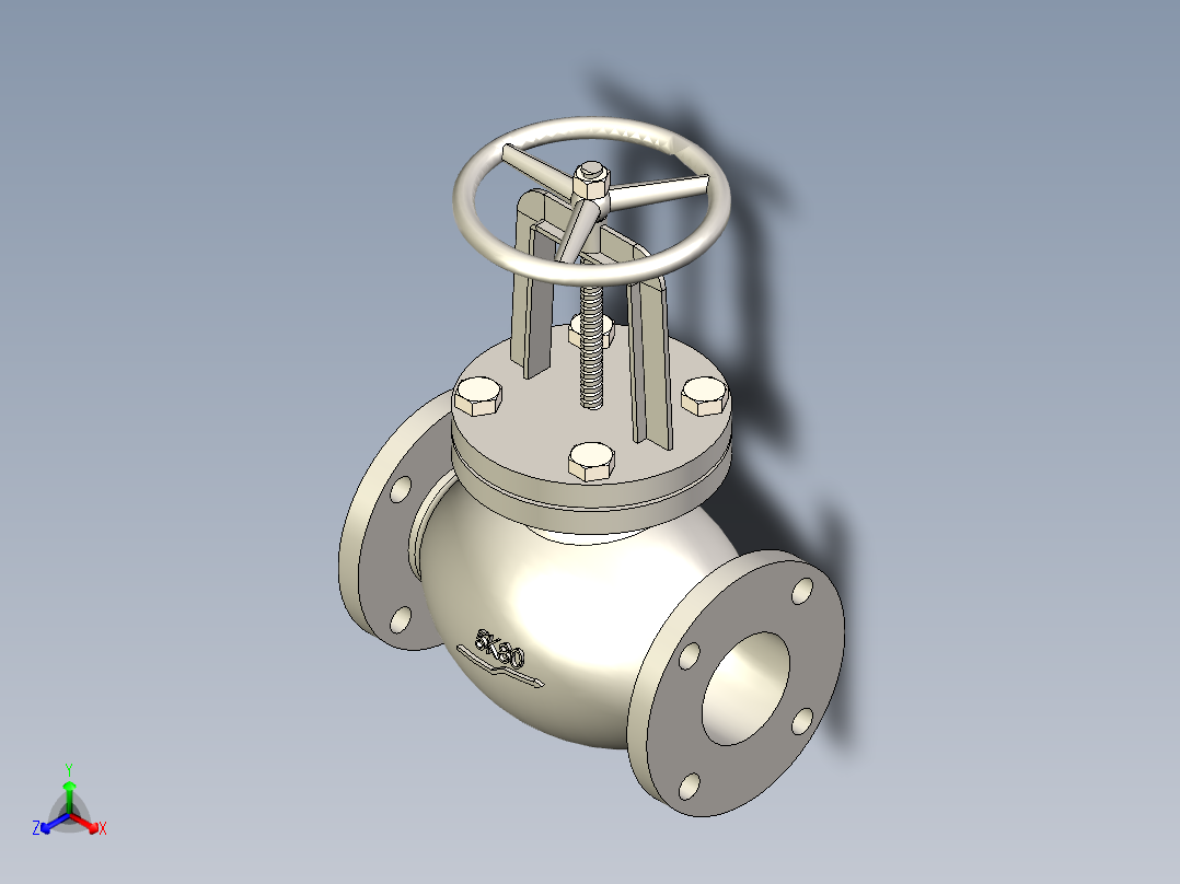 铸铁 铸钢截止阀 截止止回阀-JIS5K-80