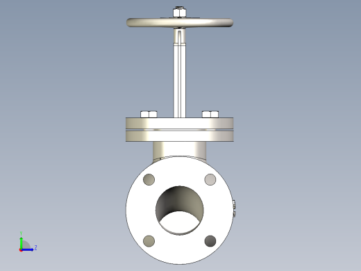 铸铁 铸钢截止阀 截止止回阀-JIS5K-80左视缩略图
