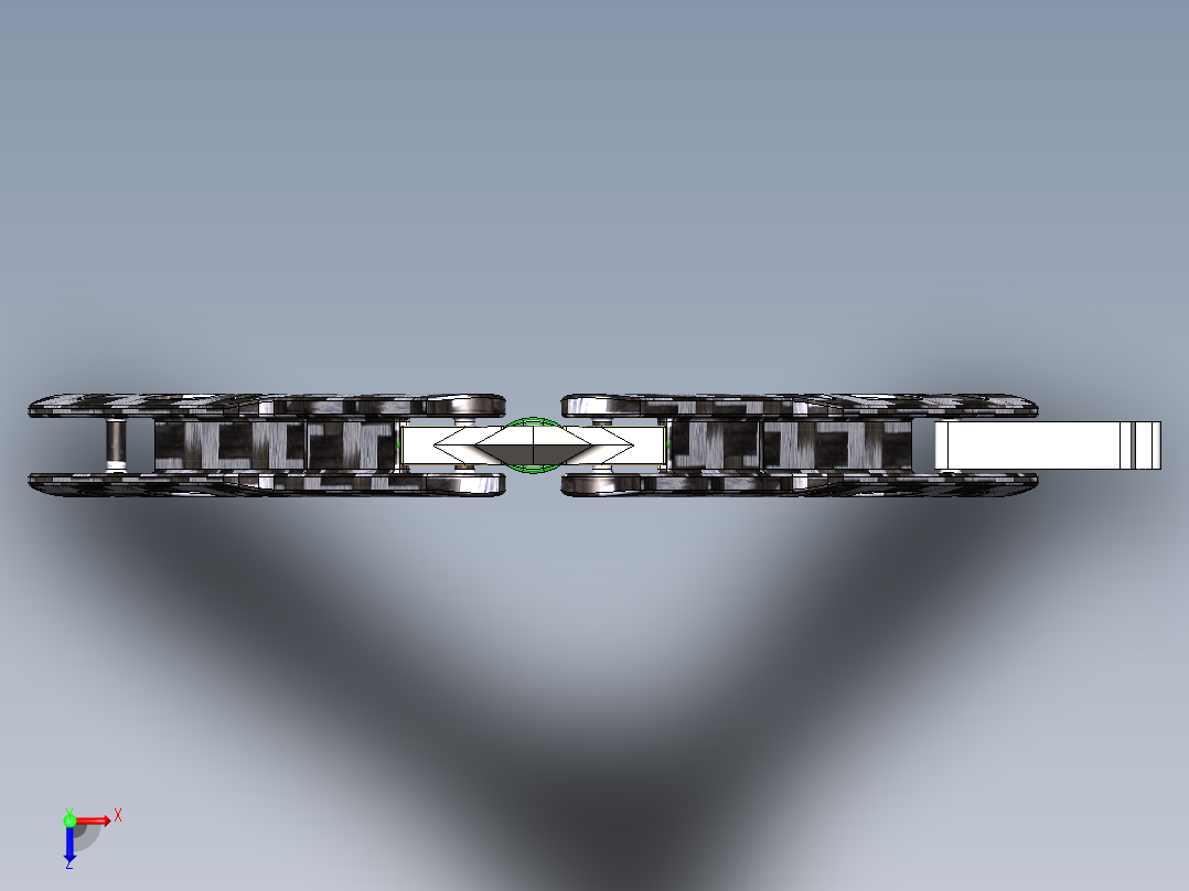 折叠刀、刀 (5)俯视图