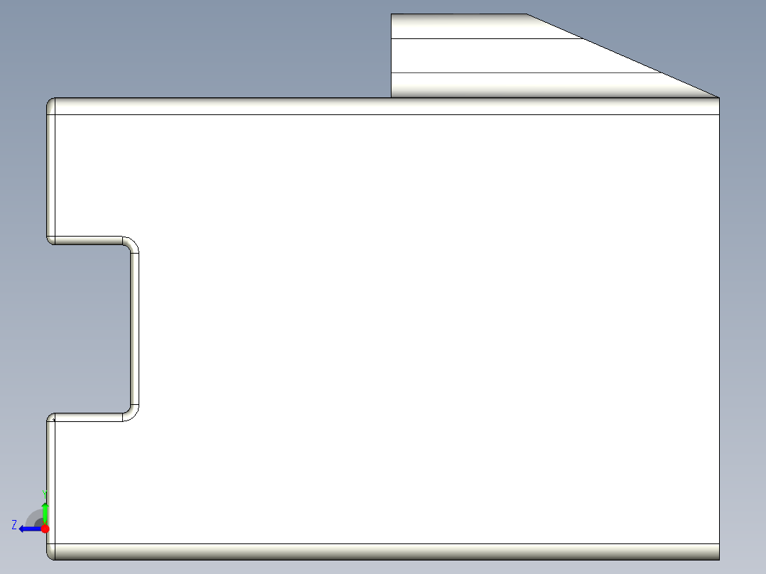 18650 2S电池收纳盒右视图