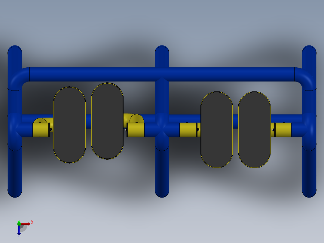 健身器材(109)俯视图