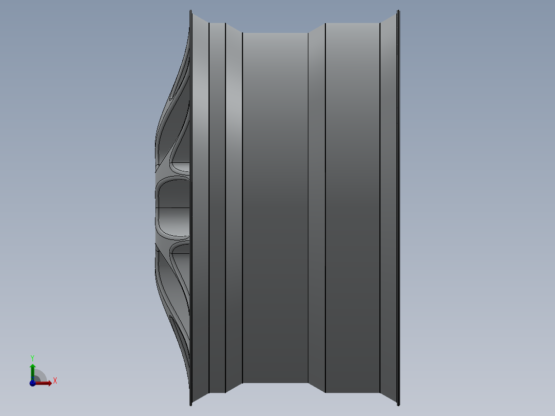 轮毂、轮胎(80)前视图