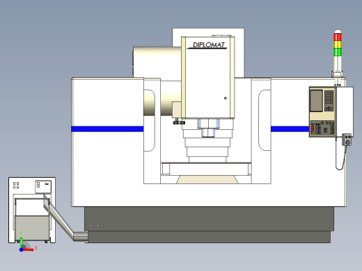 B3004063-SKYBULL 1000立式加工中心前视缩略图