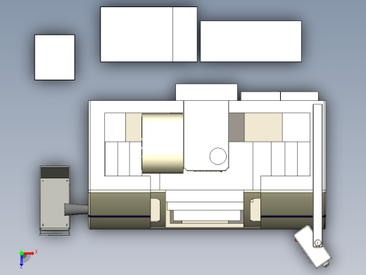 B3004063-SKYBULL 1000立式加工中心俯视缩略图
