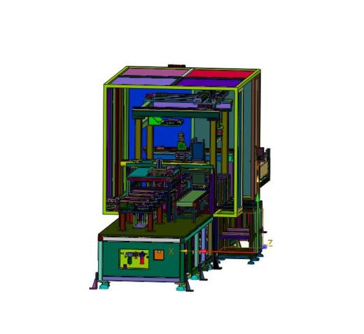方形电池模组前后端板上线机缩略图