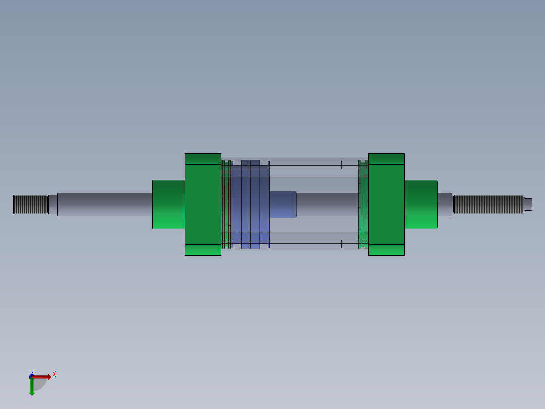蓝色气动气缸-100x25x100-mm-1.snapshot.1