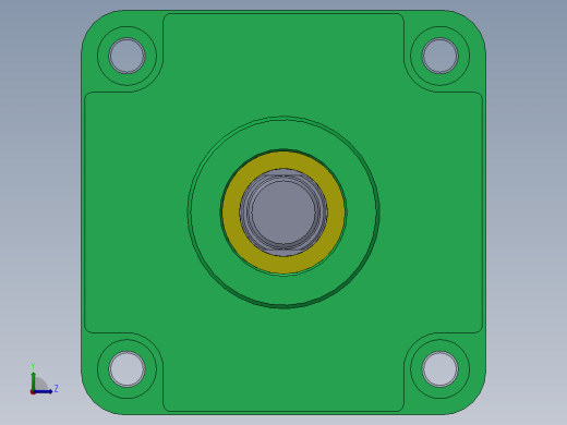 蓝色气动气缸-100x25x100-mm-1.snapshot.1左视缩略图