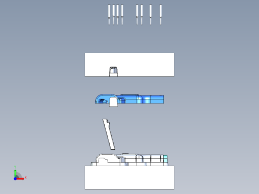 B2005279-电锯的内核和腔体前视缩略图