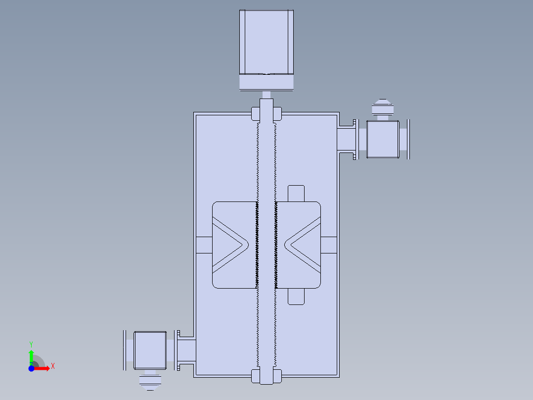 水质检测装置前视图