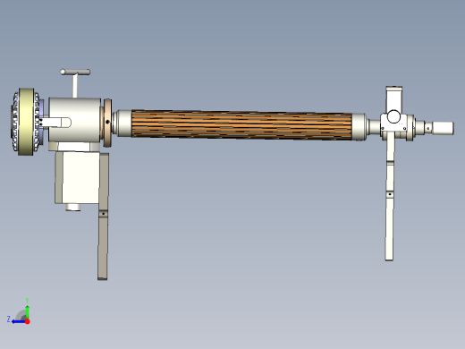 放卷机构 旋转放料部件右视缩略图