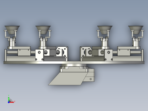 回转治具机构装配前视缩略图