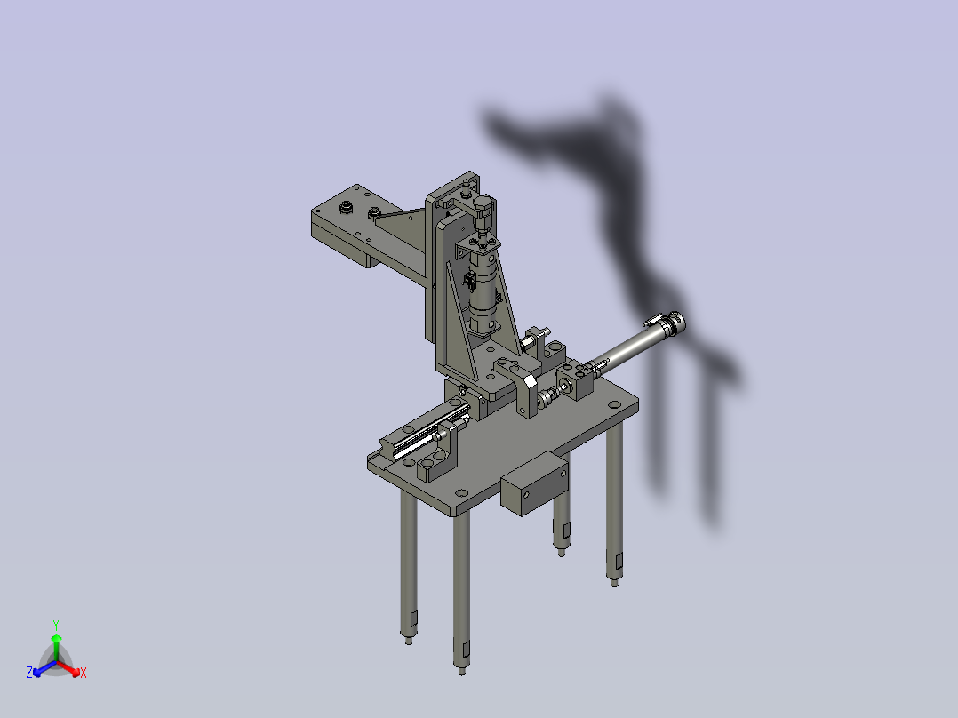 SYSB-NX1832-08上盖搬运机构正等轴测图