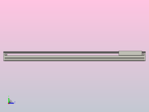 直驱直线电机轴TPA-LNP-200D-P22-L1140-C-1-3-C-10-N3(磁栅尺)左视缩略图
