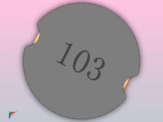 PDL8075D鼓形磁芯电感俯视缩略图