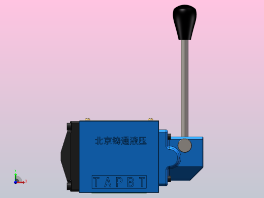 WMM10 手动换向阀（手柄B面）前视缩略图