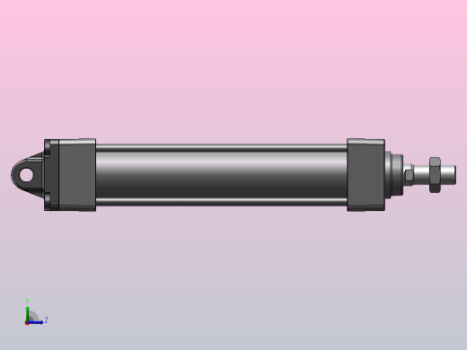 气缸MBC40-150左视缩略图