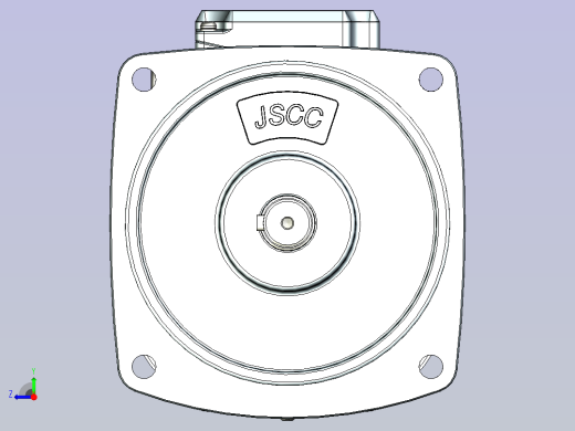 精研立式标准电机 s250v02-L右视缩略图