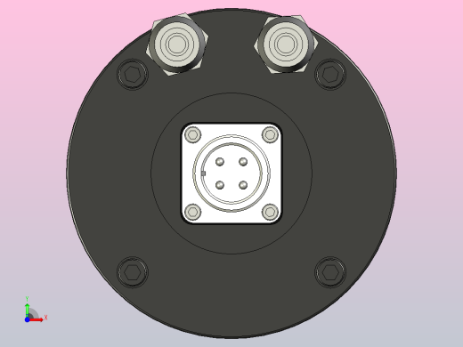 2.2kW ER20水冷主轴前视缩略图