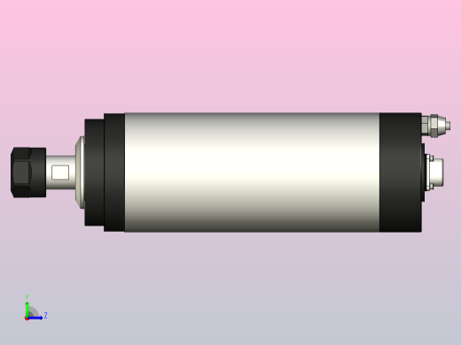 2.2kW ER20水冷主轴左视缩略图