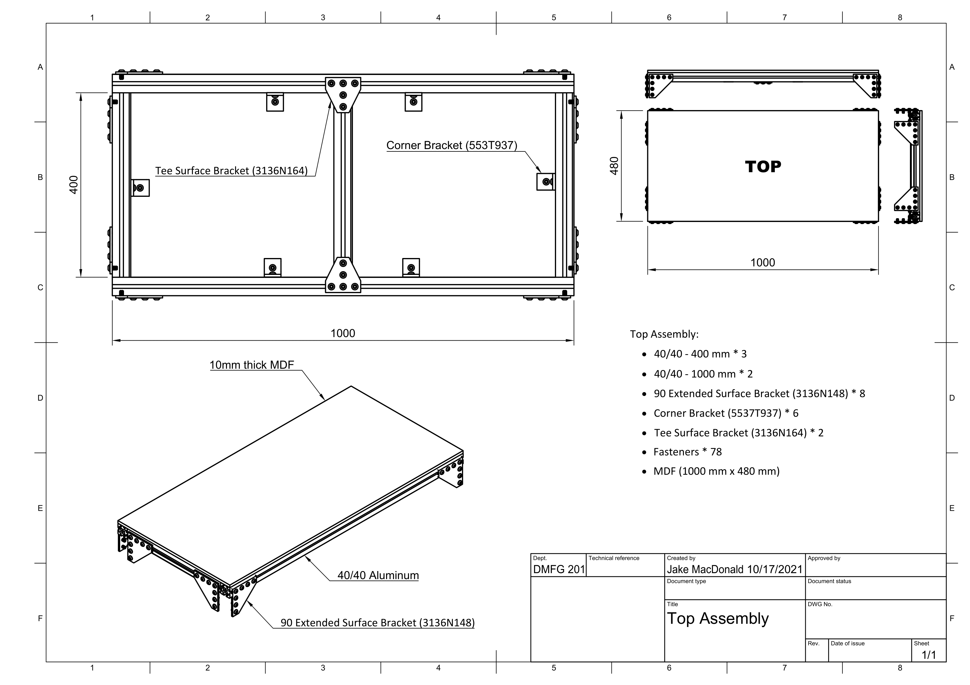 滚动工作台
