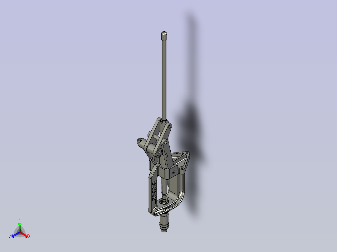 B2000616-LEEU 50 BMG 独立装填机正等轴测图
