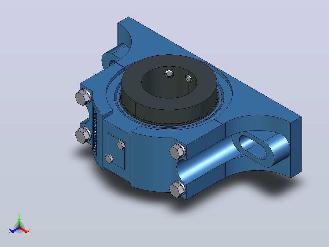 轴承支架品牌 TIMKEN 60mm主视图
