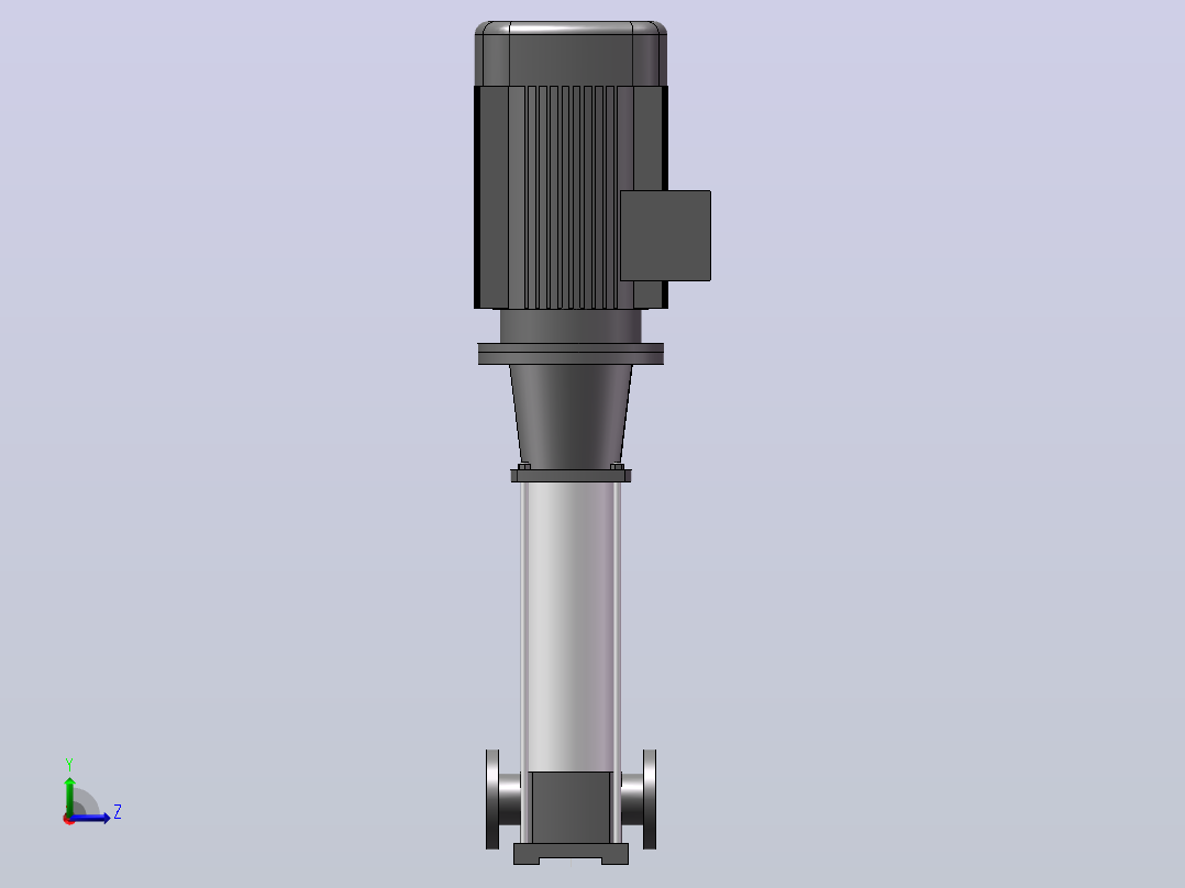 南方泵CDM65-70-1-37KW-（DN100）左视图