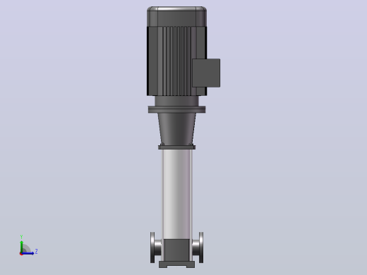 南方泵CDM65-70-1-37KW-（DN100）左视缩略图