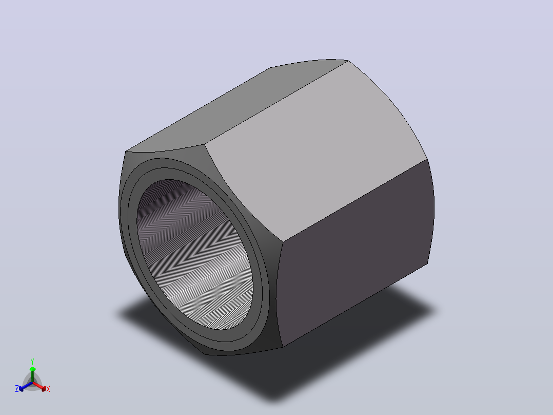 连接螺母JLM_JLM-6-M12×1.5正等轴测图